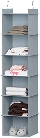YOUDENOVA Hanging Closet Organizer, Closet Organizers and Storage, Grey by YOUDENOVA