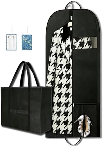 54in Wedding Suit Garment Bag & Garment Bag for Groom Suit with Shoe Pocket by CYD