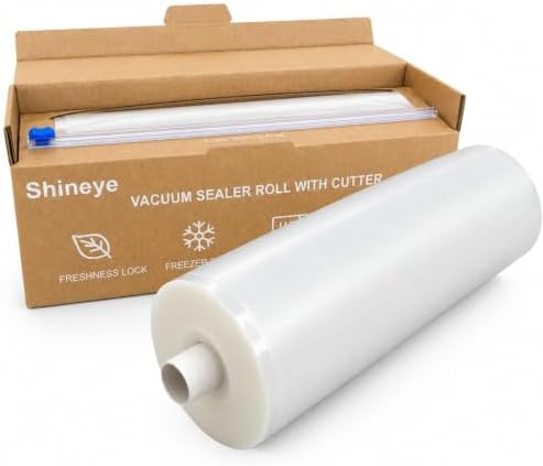 12" x 100' Vacuum Sealer Bags for Food with Cutter by AGreatKitchenHelper