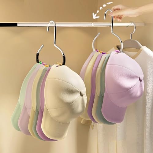Multifunctional Hangers Scarf Hangers with Open Rings Designs for Hanging Belts Ties Hats and More Closet Organizers - Image 5