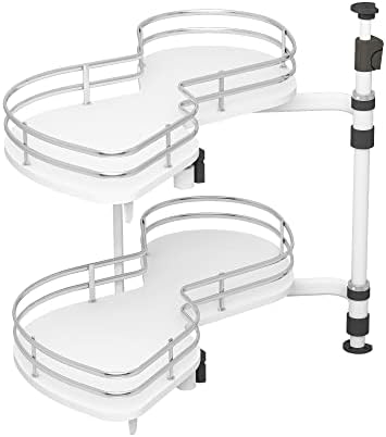 VADANIA Blind Corner Pull Out Organizer, 32" Left Swing Cabinet by VADANIA