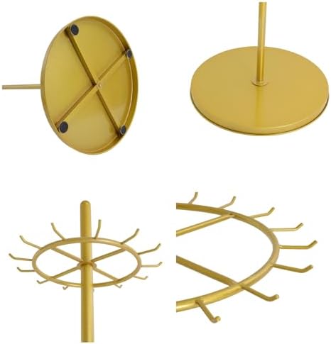 Floor Standing Belt Display Rack, 66in Height Display Stands for Belts - Image 5