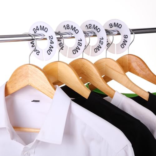 Blulu 20 Round Closet Dividers for Clothing Rack Organizers - Image 5