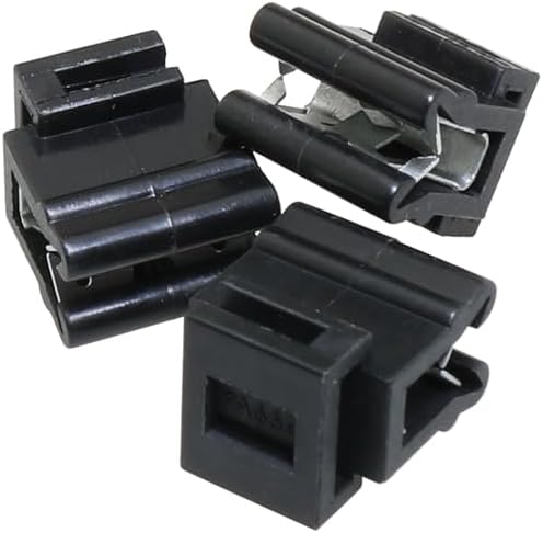 Heyous 20PCS 16x14x10mm Cable Tie Brackets Plastic Edge Mount Clip Fastener Organizer for Cord Organization - Image 4