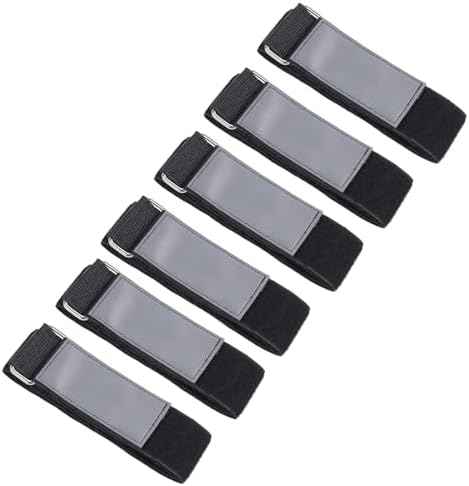 Ladder Straps,Black Grey 6 Pack Ladder Rack Straps by IRONWARRIOR