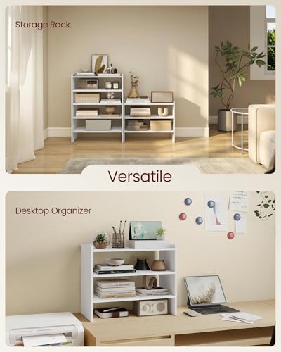 VASAGLE 3-Tier Shoe Rack for Closet, Stackable Shoe Organizer Shelf - Image 7
