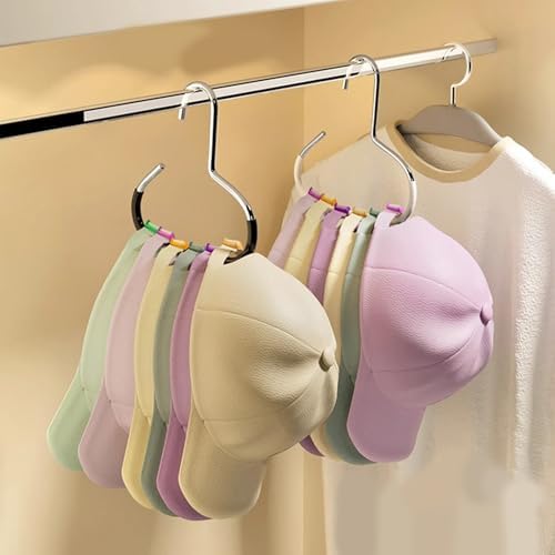 Multifunctional Hangers Scarf Hangers with Open Rings Designs for Hanging Belts Ties Hats and More Closet Organizers - Image 7