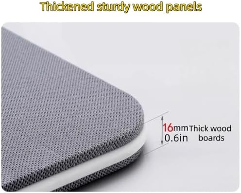 Light Gray Desk Privacy Dividers - 2 Sets Wood Office Partitions, Desktop Mounted Panel for Classroom & Office Use (20x80cm/9.8x31.4in) - Enhance Workspace Privacy - Image 3