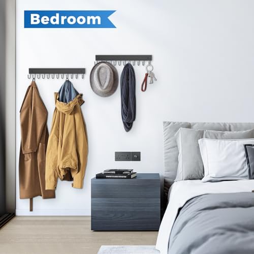 Belt Hanger Wall Mounted, Wooden Belt Organizer - Image 5