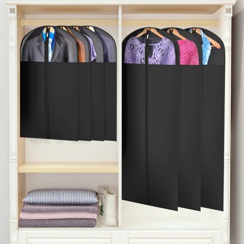 Univivi Garment Bag Suit Bag for Storage and Travel, 65 Inch, Set of 3 - Image 6