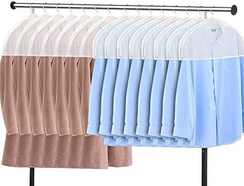 Zilink Shoulder Covers for Clothes Garment Dust Covers Protectors, 15 Pack by Zilink