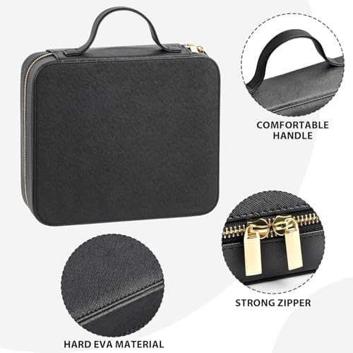 Large Capacity Ring Organizer Case for 90+ Rings & Jewelry Display - Image 5