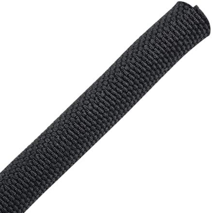 Automotive Mesh Woven Wire Sheathing Split Wire Loom 5/16"-22ft by Sunnarepoon