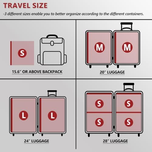 Travel Vacuum Bags for Clothing with Cordless Pump 30 Combo, Clear - Image 4
