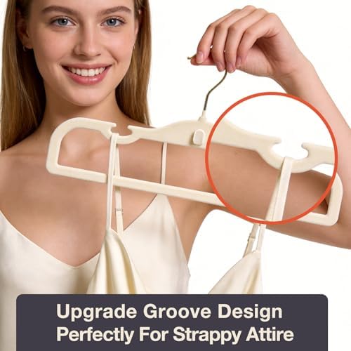 Velvet Pants Hangers 20 Pack Velvet Hangers Non Slip,for Pants Coat - Image 4