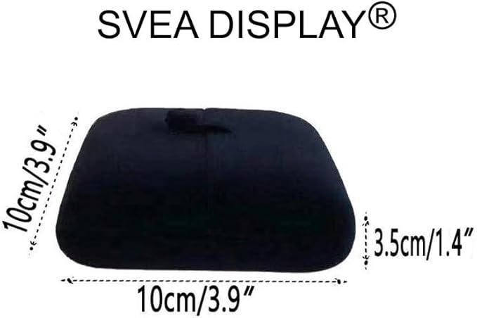 Navy Blue High End Luxurious Velvet Jewelry Box for Brooch Honorary Pin Badge Box Special Presentation Premium Grade Unique Design (Jewelry is not included)