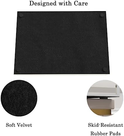 Perfume Vanity Tray With Metal Frame, Gold Bathroom Decorative Tray for Dresser, Jewelry or Home Decoration 2 Pcs (L+S) - Image 6
