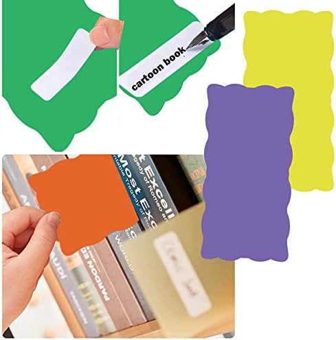 Library Shelf Dividers for Shelves Colored Book Shelf Dividers - Image 4