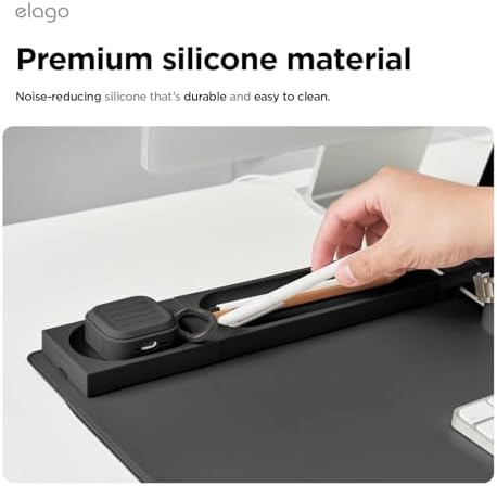 elago Smart Magnetic Desk Mat Pencil Tray - Image 6