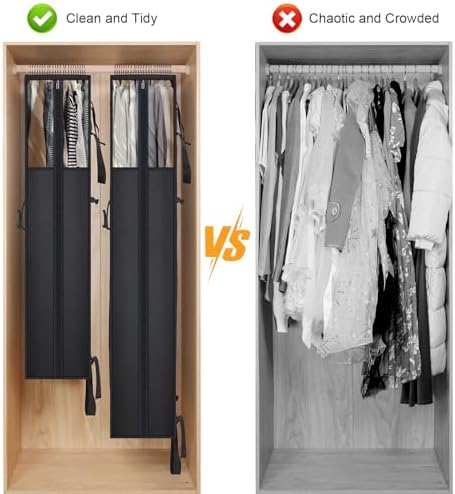 Univivi Garment Bag for Moving, Heavy Duty Suit Bag, 50 Inch, Set of 1 - Image 4
