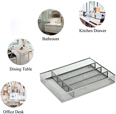 JANE EYRE Silverware Drawer Organizer - 5 Compartments - Image 6