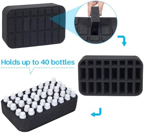 Essential oils Organizer Holder Foam Pad with Slots, can DIY - Image 3
