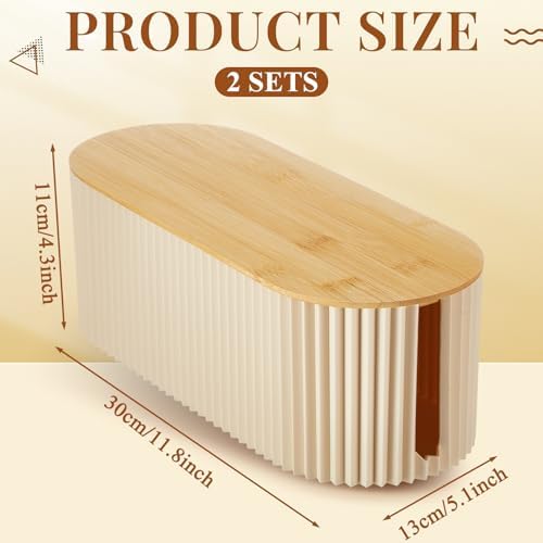 2 Pcs Cable Management Box, Fits Most Power Sockets, 11.8x5.1x4.3 in - Image 2