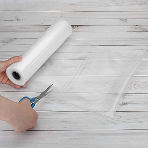 INKBIRD 4 Rolls Vacuum Sealer Bags, 11" x 25' 2 Rolls & 8" x 25' 2 Rolls Vacuum Sealer Rolls for Food Saver, Sous Vide Bags Food Storage Freezer Sealer Bag for Cooking with BPA Free - Image 4