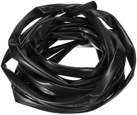 uxcell Black PVC Tube Wire Harness Tubing, 14mm ID 23ft Sleeve for Wire Sheathing Wire Protection - Image 3