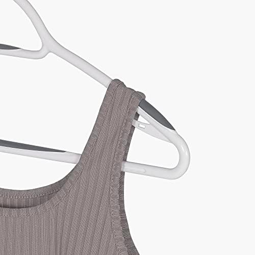 Neatfreak Set of 12 Deluxe Non Slip Clothes Hangers - Space Saving Design for Jackets, Pants, Shirts, 360 Degree Swivel Neck, Soft Grip Bars, Produced in North America - Image 5
