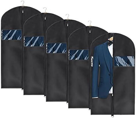 Univivi Garment Bag Suit Bag for Storage and Travel, 43 Inch, Set of 5 by Univivi