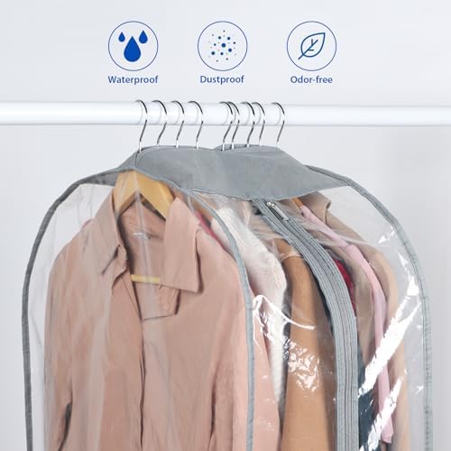 Zilink Fur Coat Storage Bags Dress Bags for Gowns Long 60 in, 4 Pack - Image 4