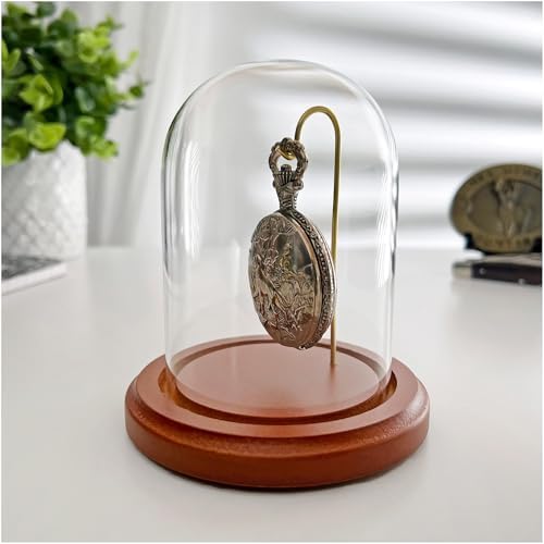 Plymor 3" x 4" Watch Glass Display Dome Cloche - Image 2