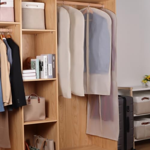 Zilink Hanging Storage Bags for Clothes Garment Bags for Storage 43 in - Image 5