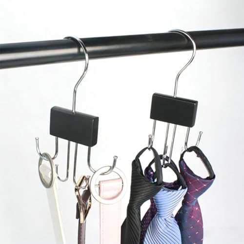 Belt Hanger,Tie Bra Belt Hanger Organizer for Closet,Tie Rack - Image 7