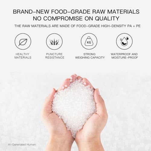 MEGAWISE Vacuum Sealer Rolls, 8 in x 21.6 ft, 5 Pack, BPA-Free - Image 6