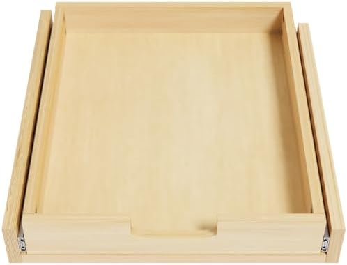 Pull Out Cabinet Organizer, 23''W×21''D Sliding Drawers for Cabinets, Soft Close Slide Out Wooden Pull out Drawers, Base Cabinet Organization for Kitchen, Pantry, Bathroom - Image 2