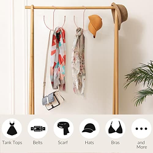 ZEDODIER Belt Hanger for Closet, Belt Organizer, Multiple Belts Storage - Image 6