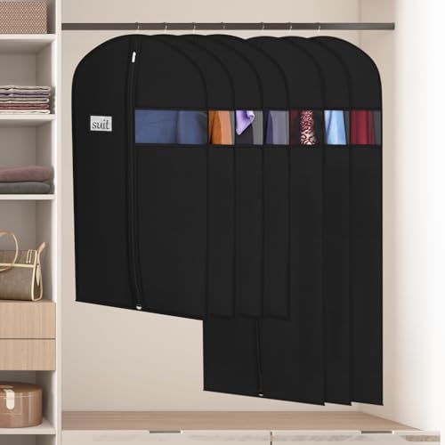Univivi Suit Bags Garment Bag for Men Storage, 40 Inch, 10 Pack - Image 5