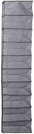 Whitmor Hanging Shoe Shelves - Crosshatch Gray - Image 3