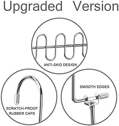 Meetu Space Saving Hangers Magic Cloth Hanger Metal Closet Organizer (Pack of 12) - Image 5