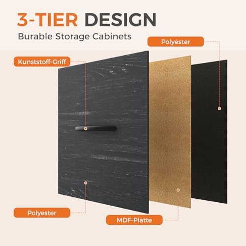 Sweetcrispy 7 Drawer Dresser for Bedroom Storage with Fabric Bins - Image 5