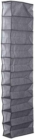 Whitmor Hanging Shoe Shelves - Crosshatch Gray - Image 5