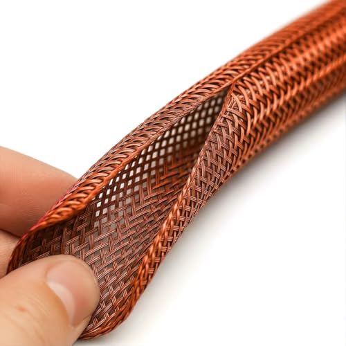 Electriduct 1/2" Hook Self Closing Wrap Around Sleeve - 25 Feet - Orange - Image 2