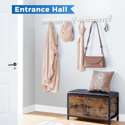 Belt Hanger Wall Mounted, Wooden Belt Organizer - Image 6