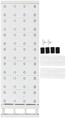 Extendable Wardrobe Partition Board, Layered Storage Divider for Cabinet, Telescopic Rod Adjustable Shelving Organizer with ABS Material for Closet Bathroom Kitchen (Length 73‑125cm/28.7‑49.2in) by Unknown