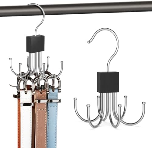 1 Pack Belt Hanger, Belt Organizer for Closet by HAILMAJOR