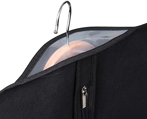KEEGH 40 in Suit Bags for Closet Storage (Set of 6) Black - Image 4