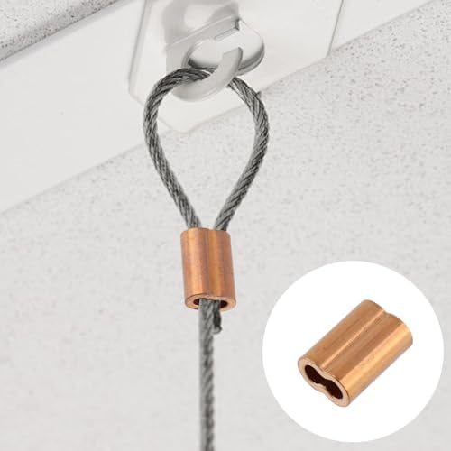 Antrader Cable Crimp Sleeves for Crimping Wire Rope Cable,20Pcs,(5/32") - Image 4