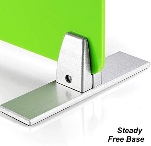 2 Pcs Sneeze Guard Clamp, Bracket Sneeze Guard Shield Base for Countertops, Stick On Heavy Duty Auminum Partition Guard Clamp, Panel Support Clamp Stand for Clear Desktop Counter Reception - Image 6
